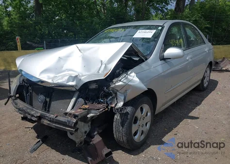 2009 Kia Spectra Lx z USA, uszkodzony, nr VIN KNAFE221895610982